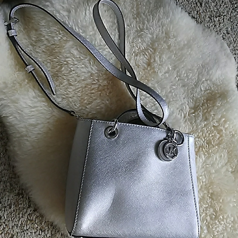 Michael Michael Kors silver purse